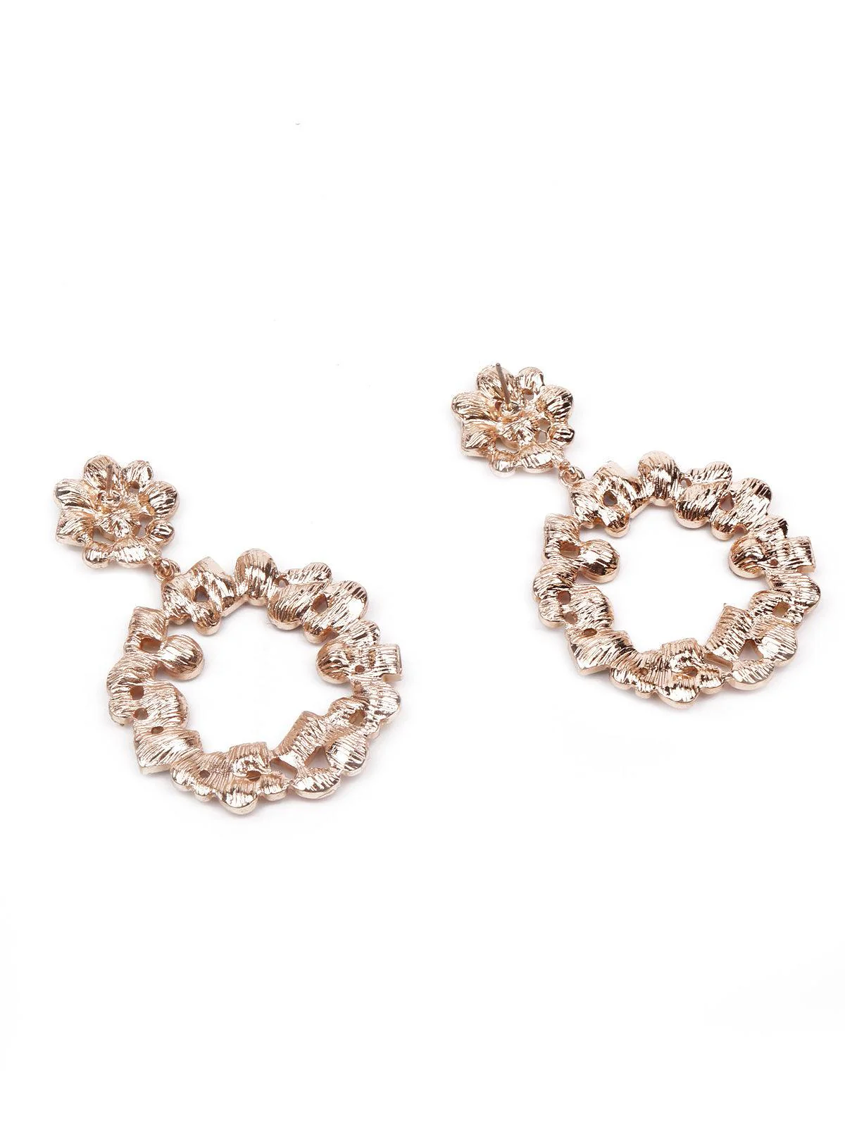 Odette Women Multicolour Rounded Artificial Statement Earrings - Image 6