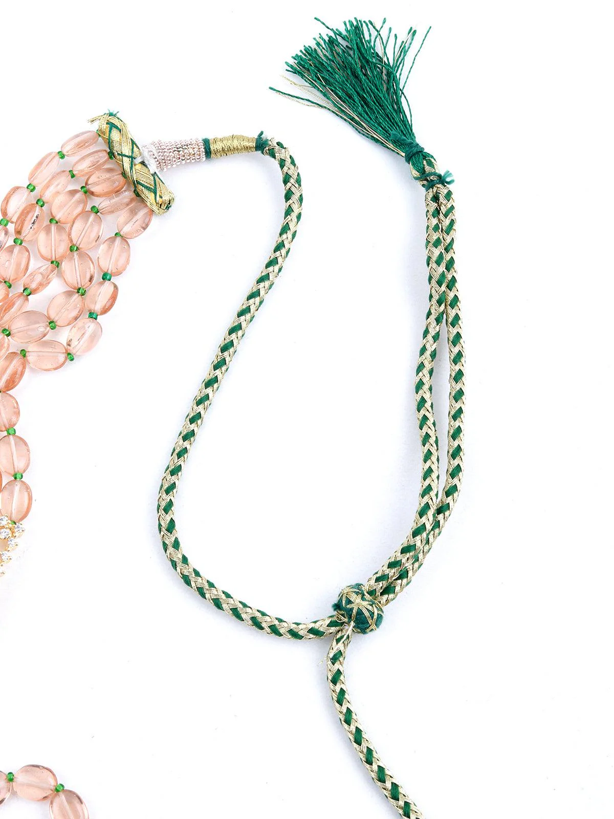 Odette Women Royal Emerald Green Choker Set - Image 6