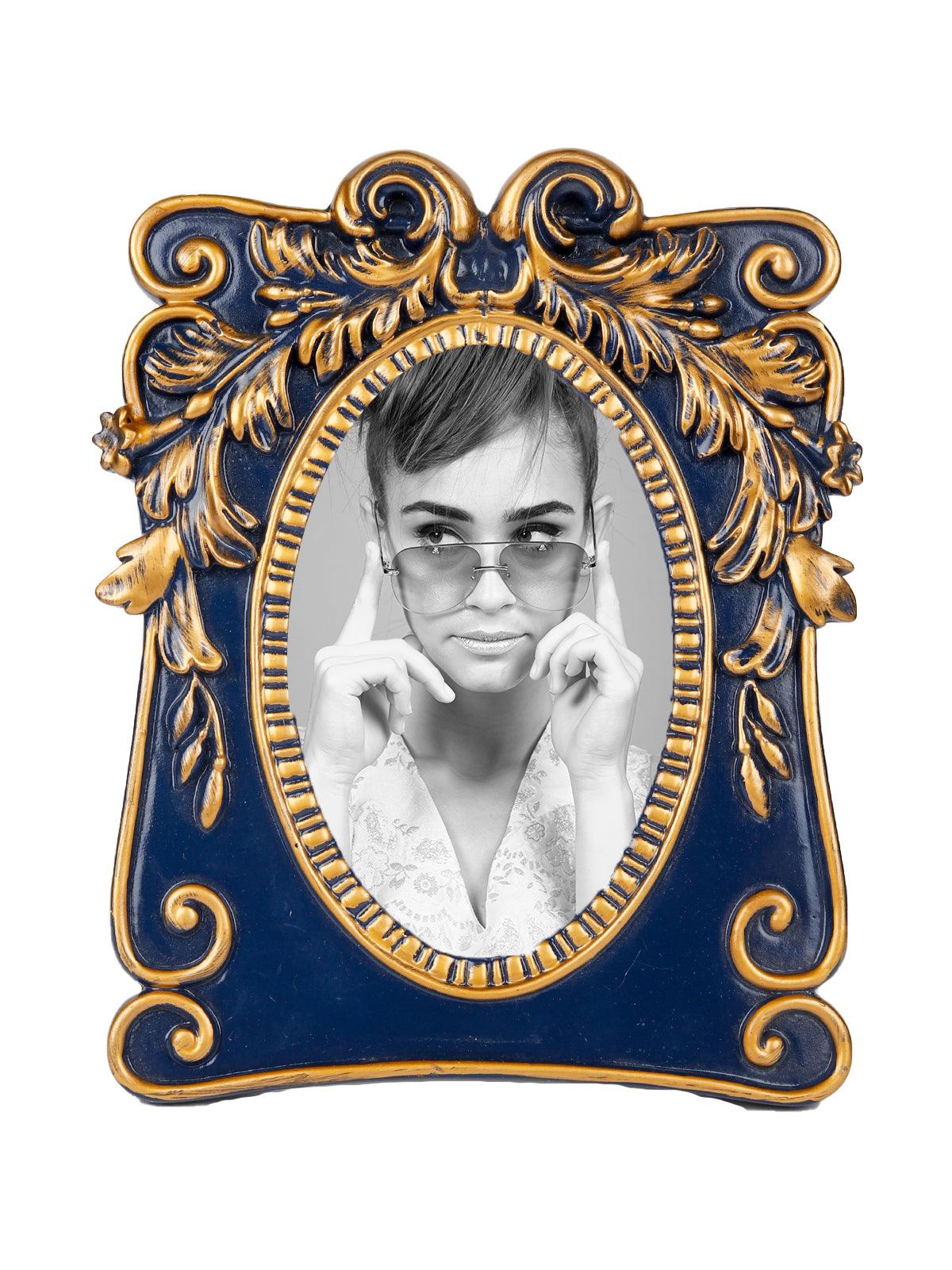 Odette Women Blue Acrlic Vintage Photo-Frame - Image 3