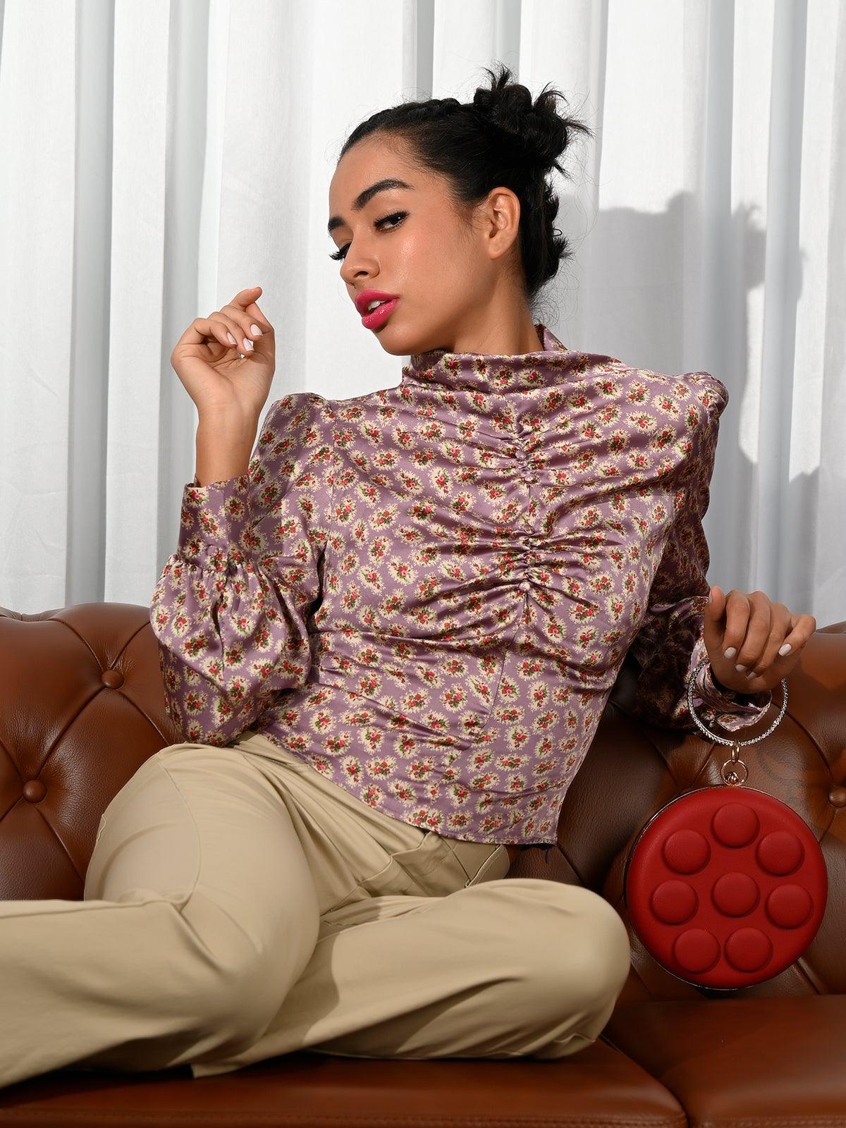 Odette Women Red Solid Spherical Bag. - Image 2