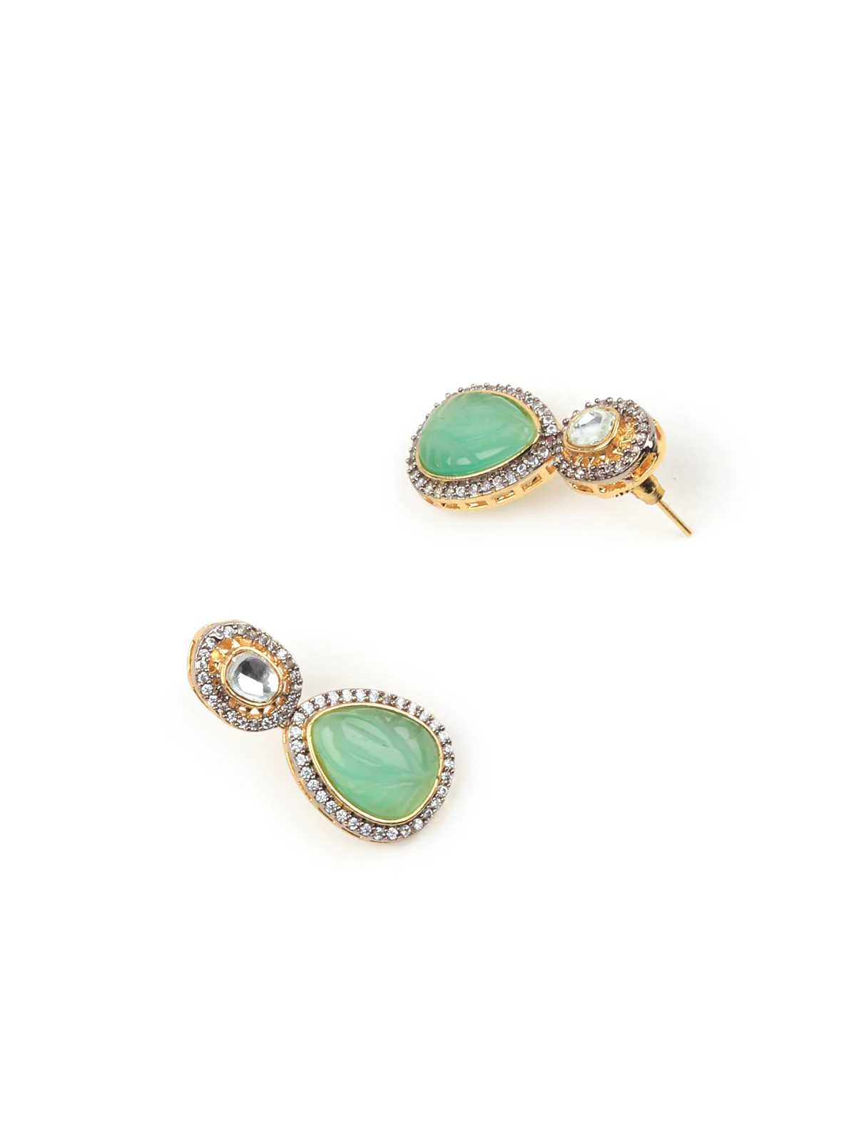 Odette Women Sea Green Choker Neckpiece - Image 5