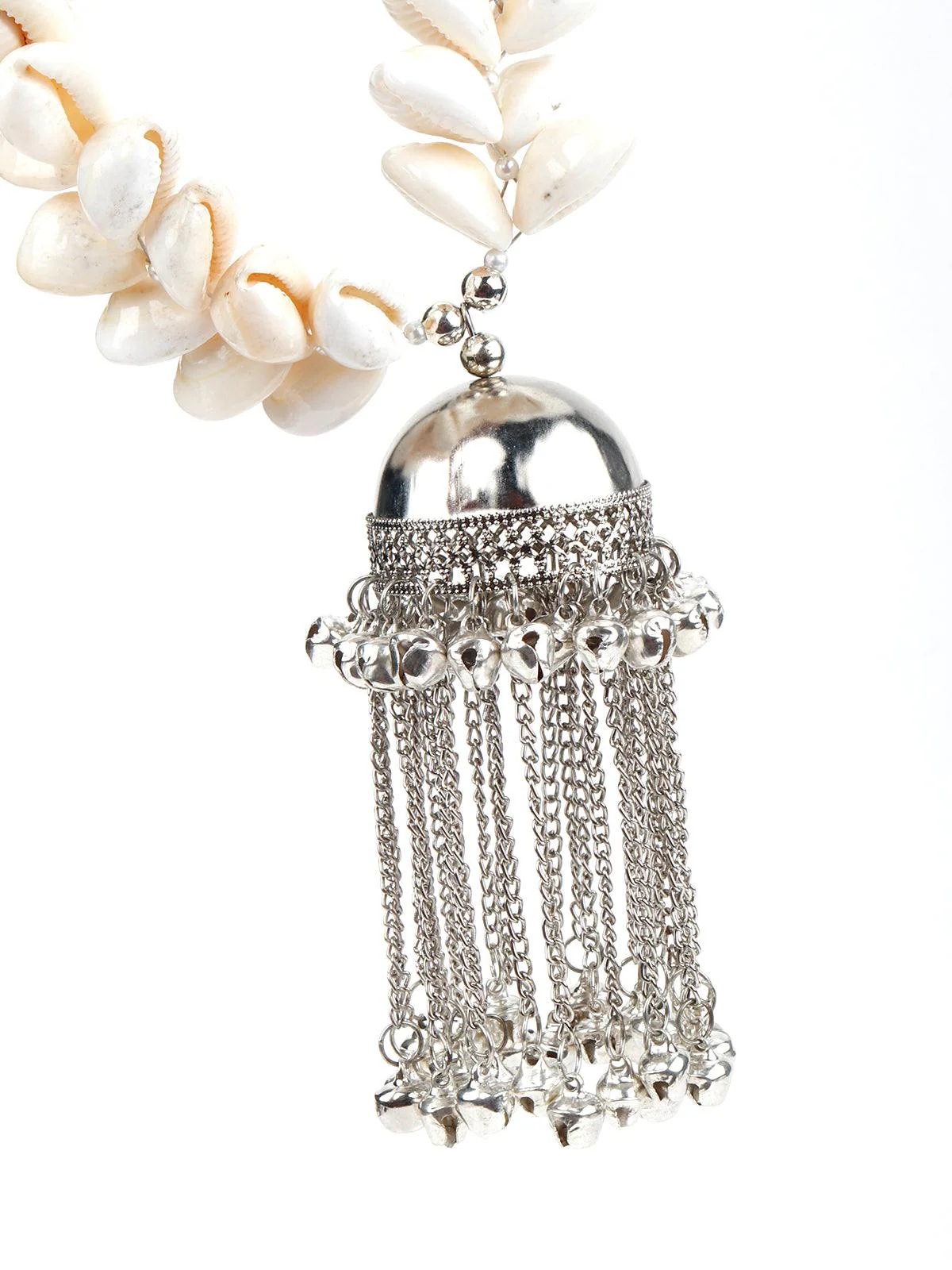 Odette Women Shell Handmade Designer Necklace - Image 5