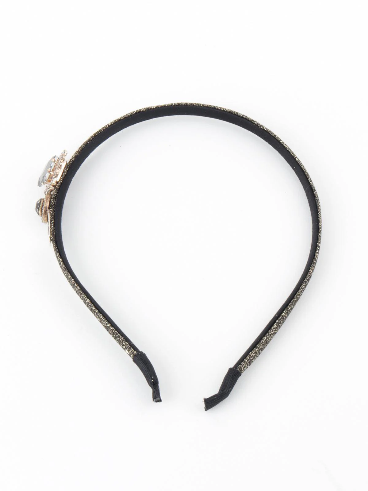 Odette Women Shimmery Golden Hairband - Image 4