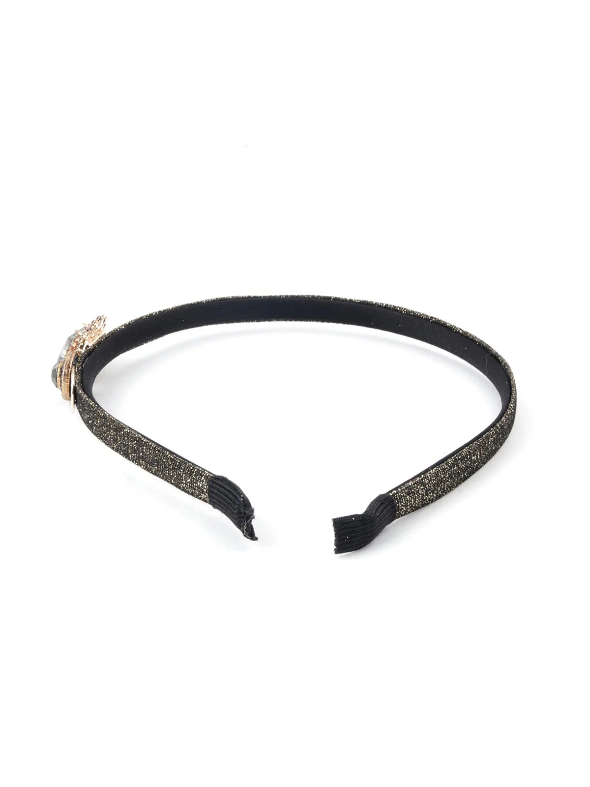 Odette Women Shimmery Golden Hairband - Image 5