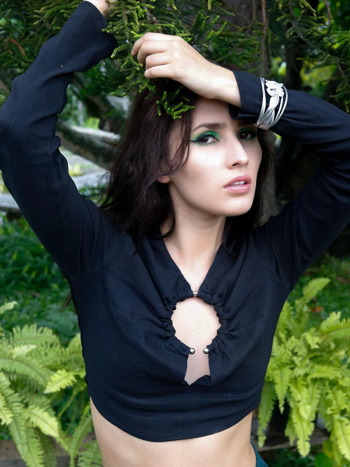 Odette Women Silver Metal Bracelet - Image 2