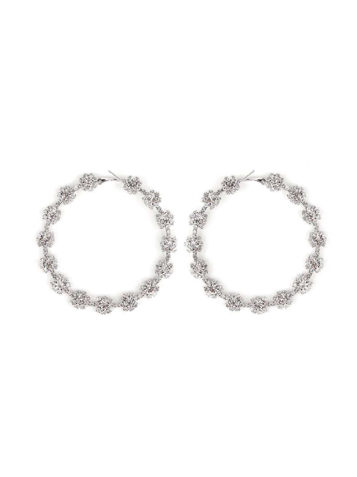 Odette Women Silver Metal Earrings - Image 3
