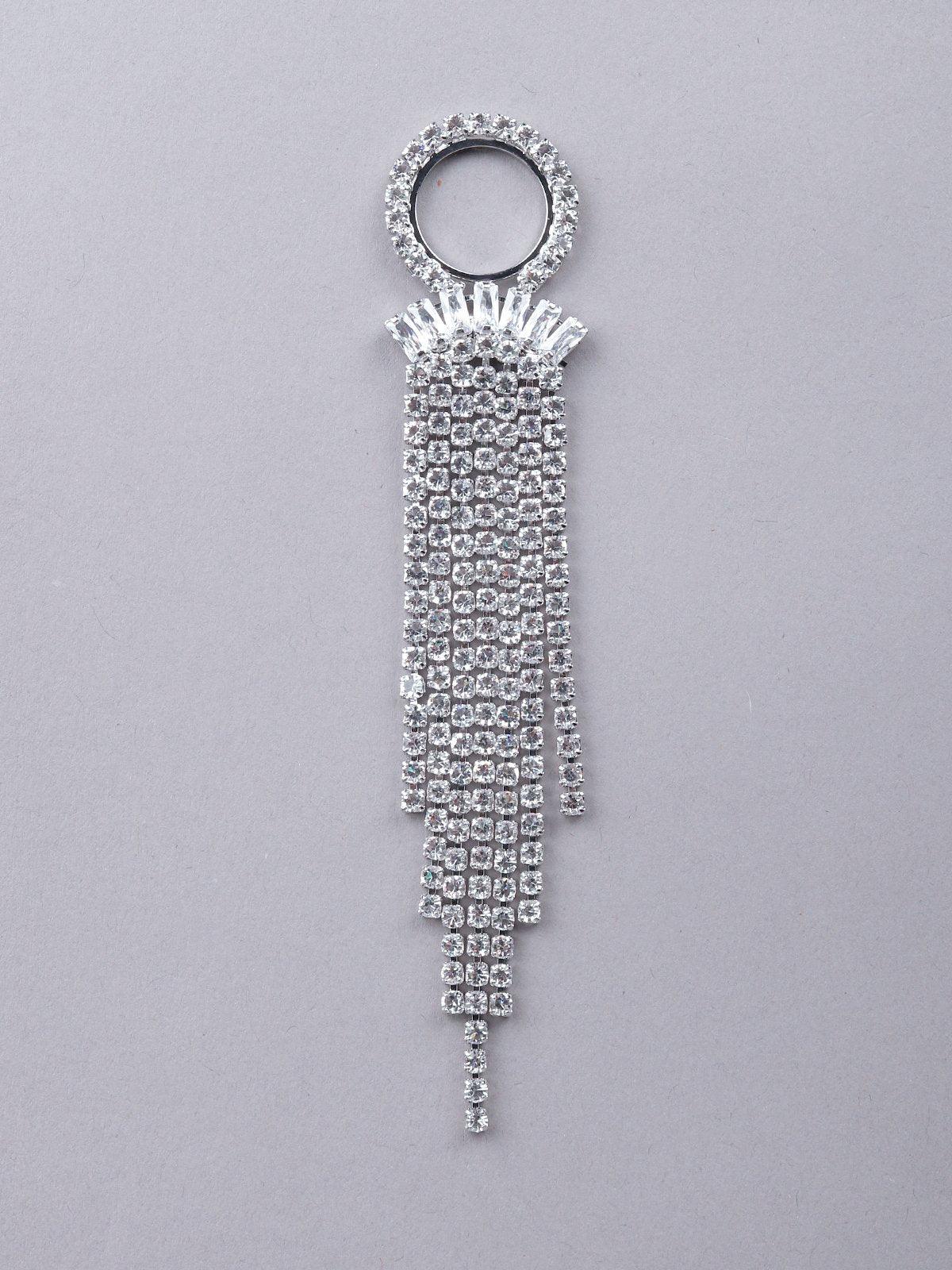 Odette Women Silver Metal Earrings - Image 5