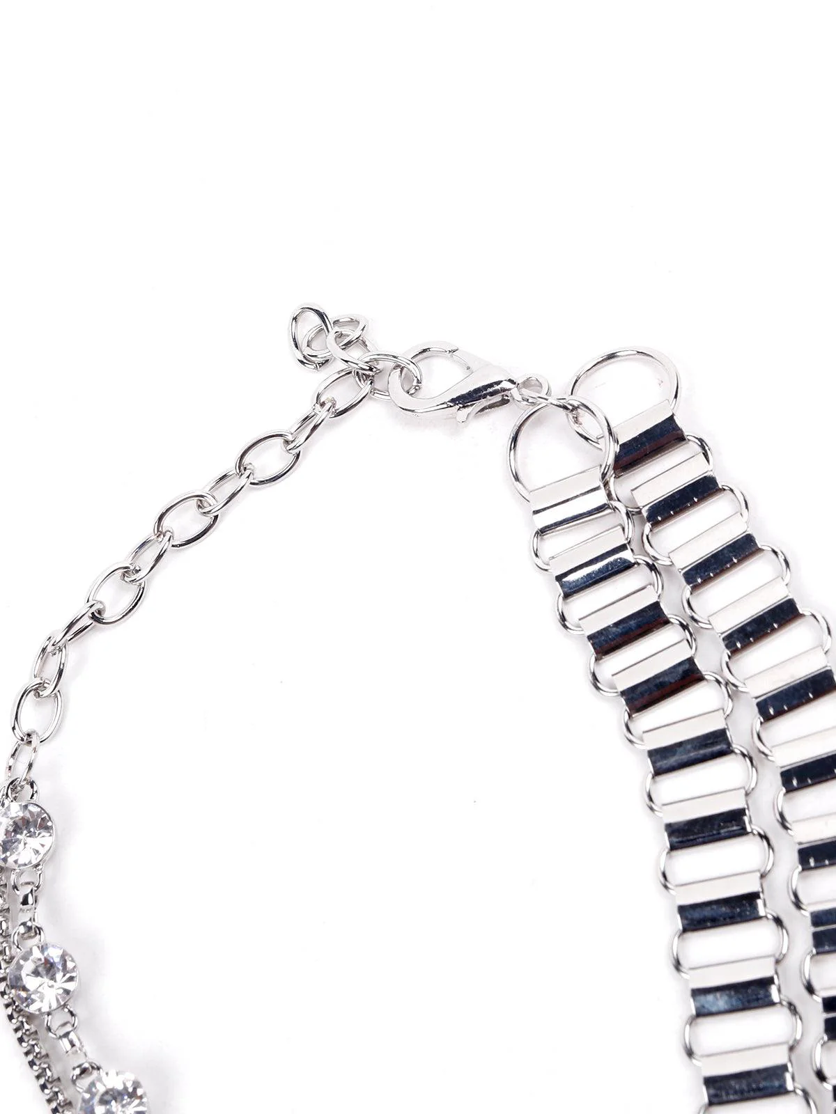 Odette Women Silver Designer Necklace - Image 5