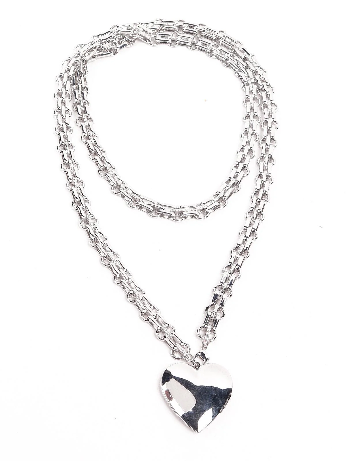 Odette Women Silver Metal-Layered Chain - Image 3