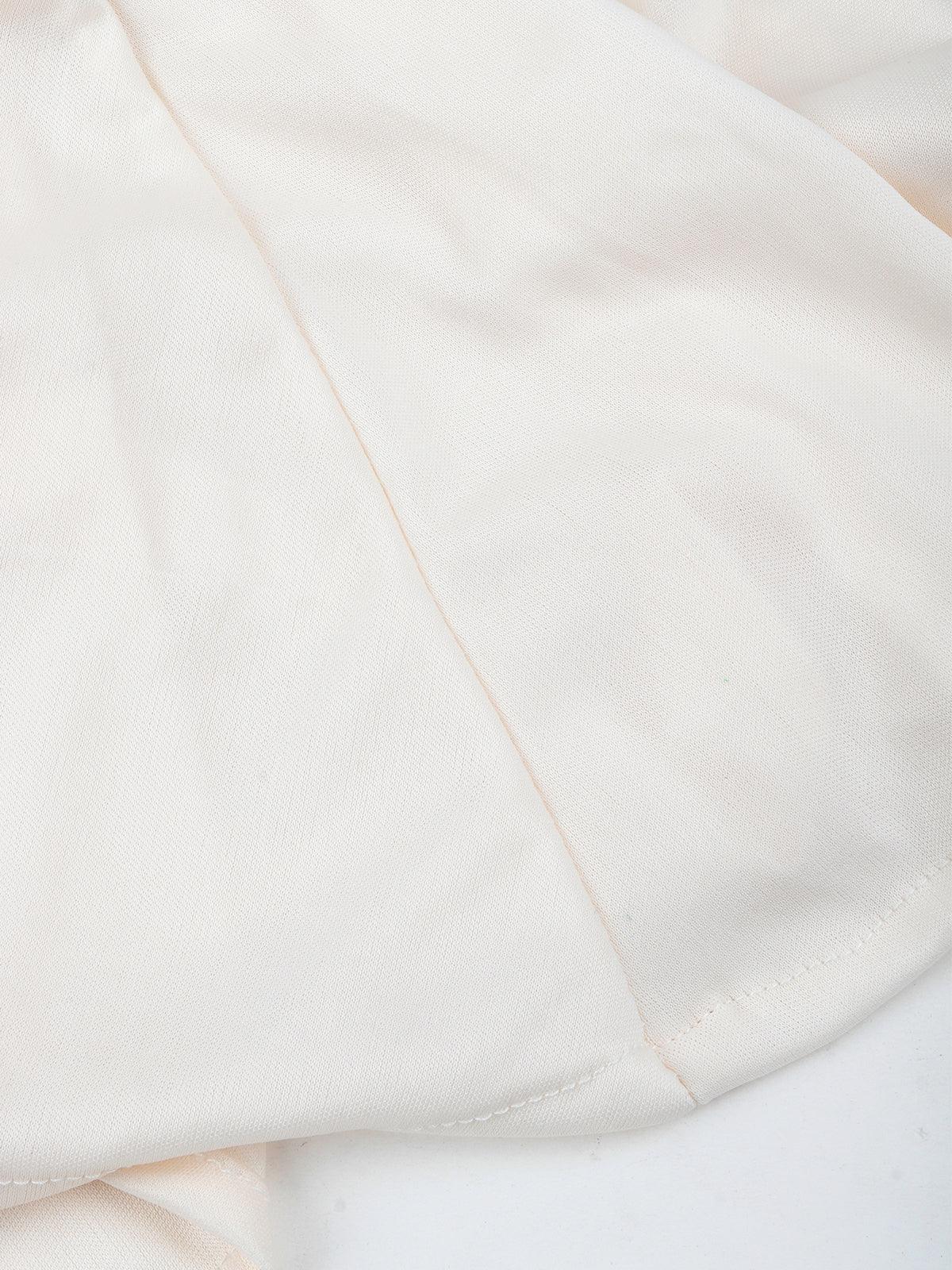 Odette Women Silver Party Stitched Dress - Image 8