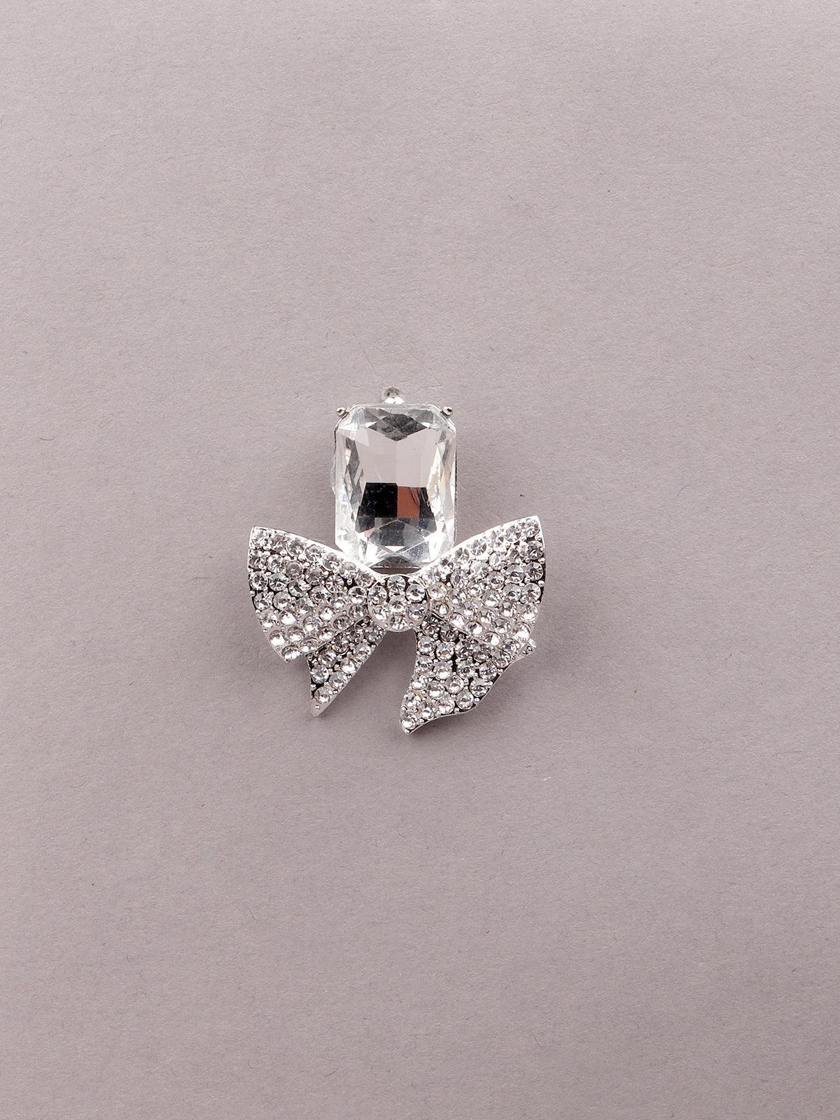 Odette Women Silver Metal Earrings - Image 6