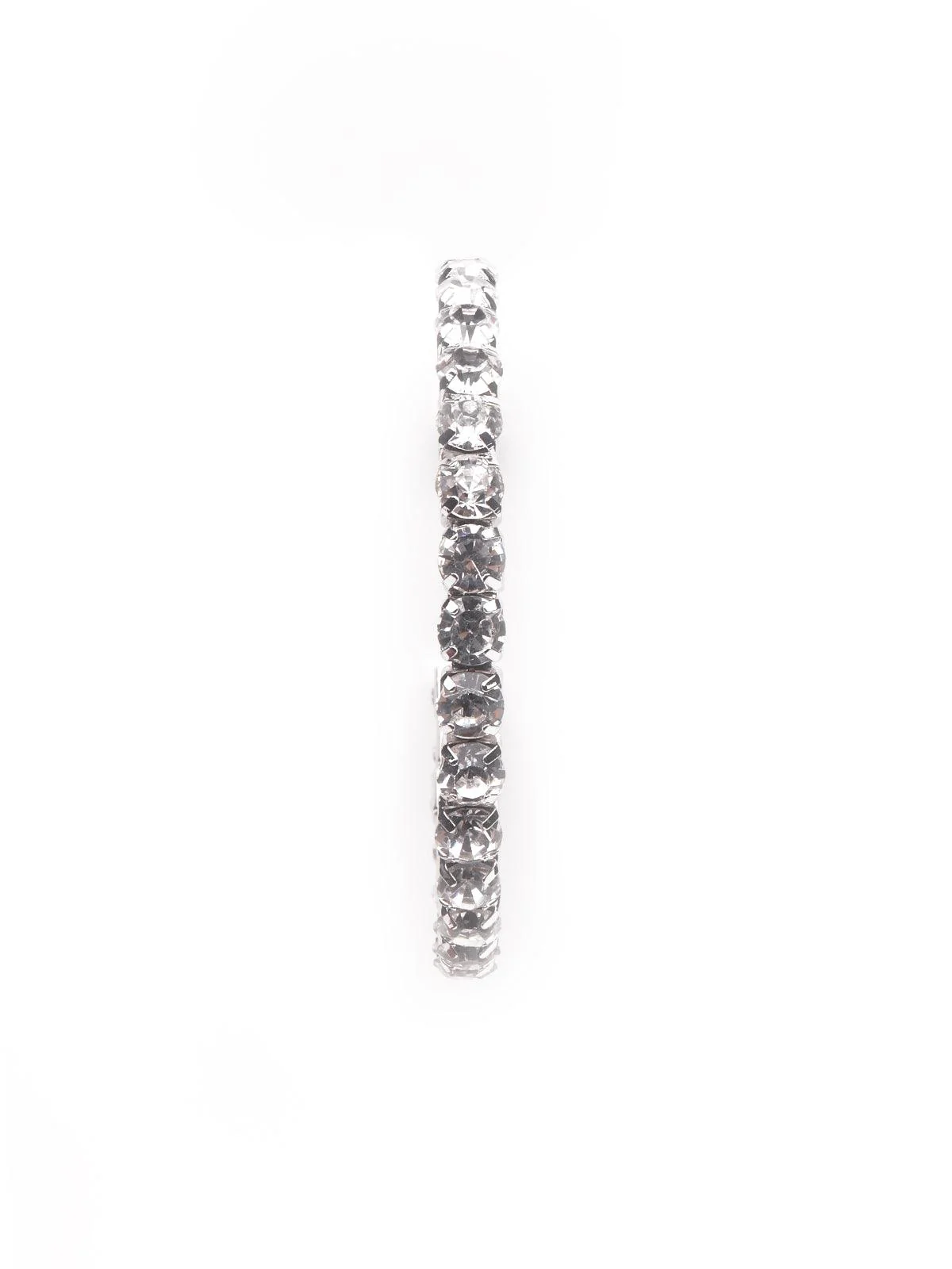Odette Women Silver-Metal Hoop Earring - Image 4