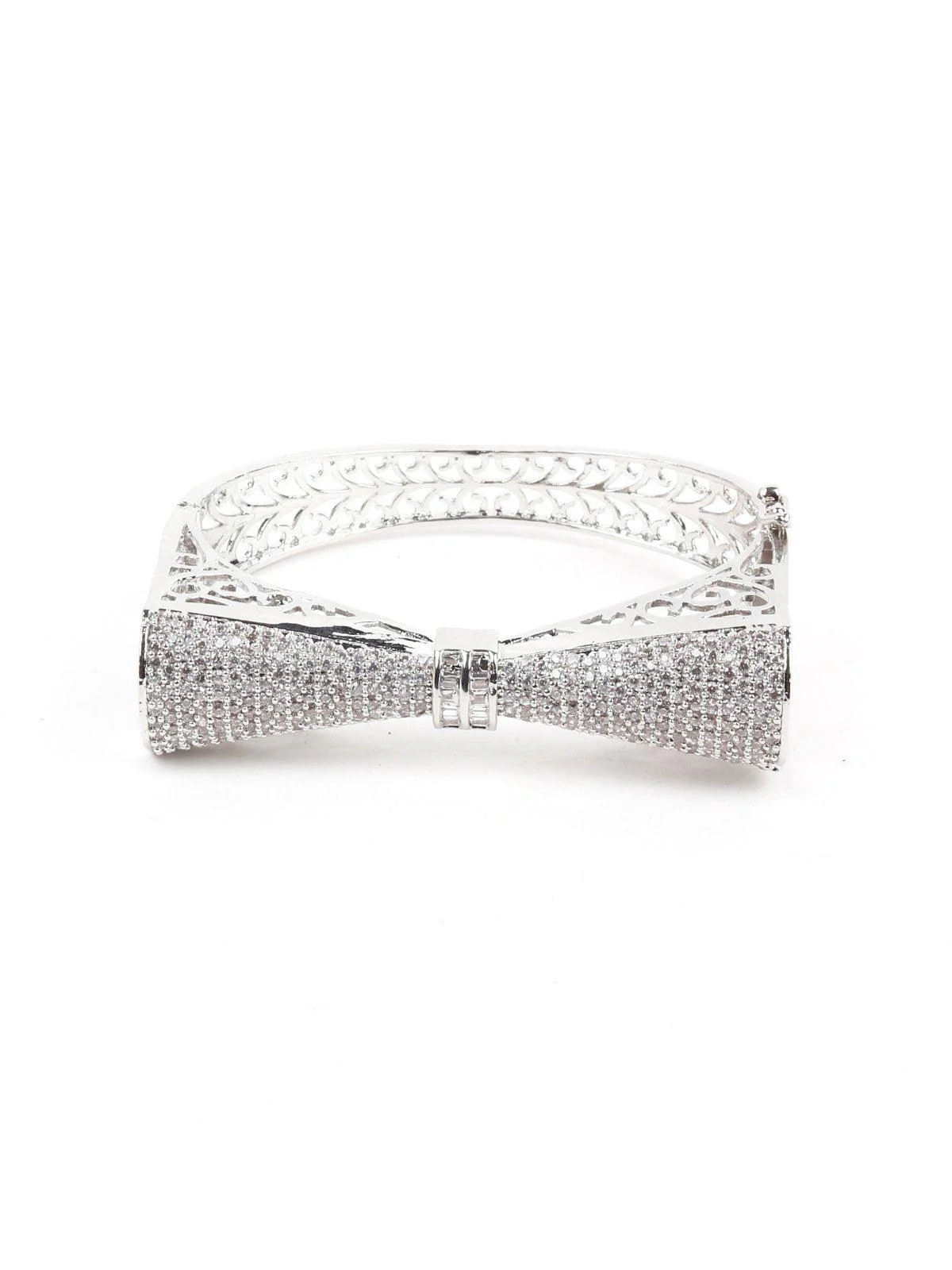 Odette Women Silver Metal Bracelet - Image 3