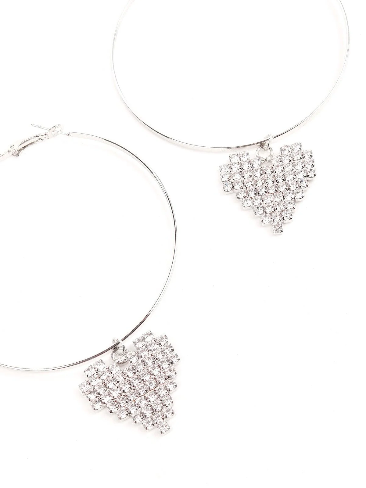 Odette Women Silve Metal Earrings - Image 2
