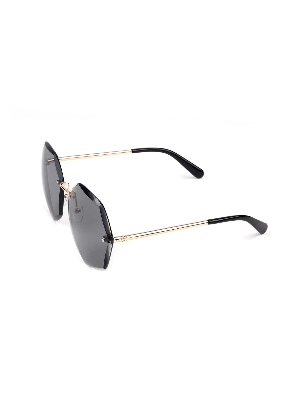 Odette Smoke Grey-Tinted Sunglasses For Women - Image 4
