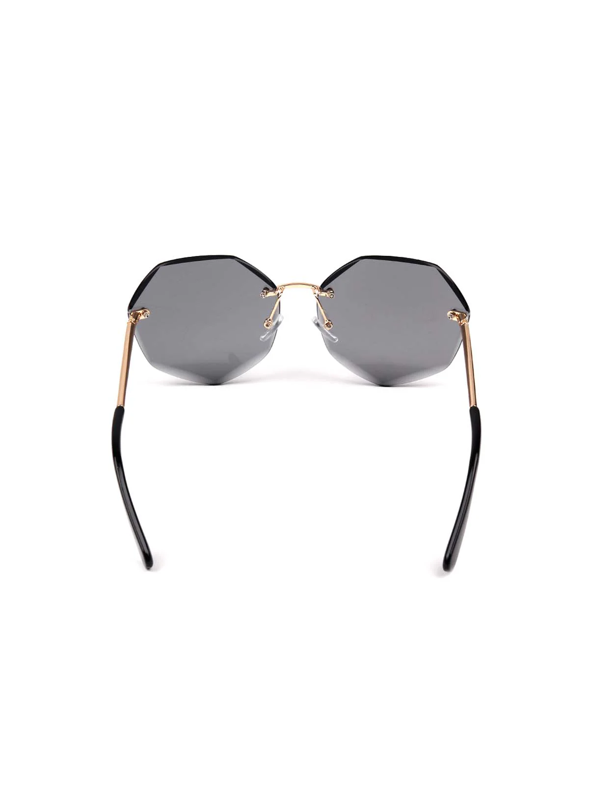 Odette Smoke Grey-Tinted Sunglasses For Women - Image 9
