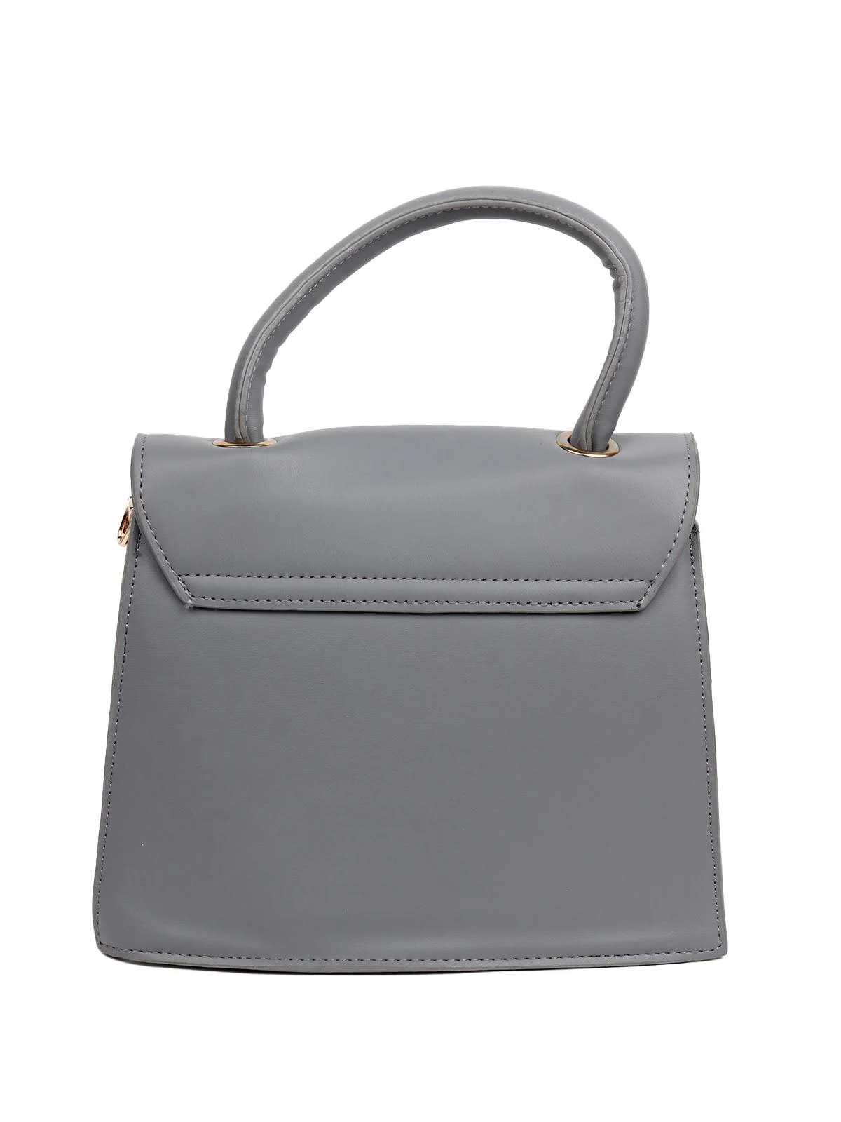 Odette Women Grey Metal Sling Bag - Image 5