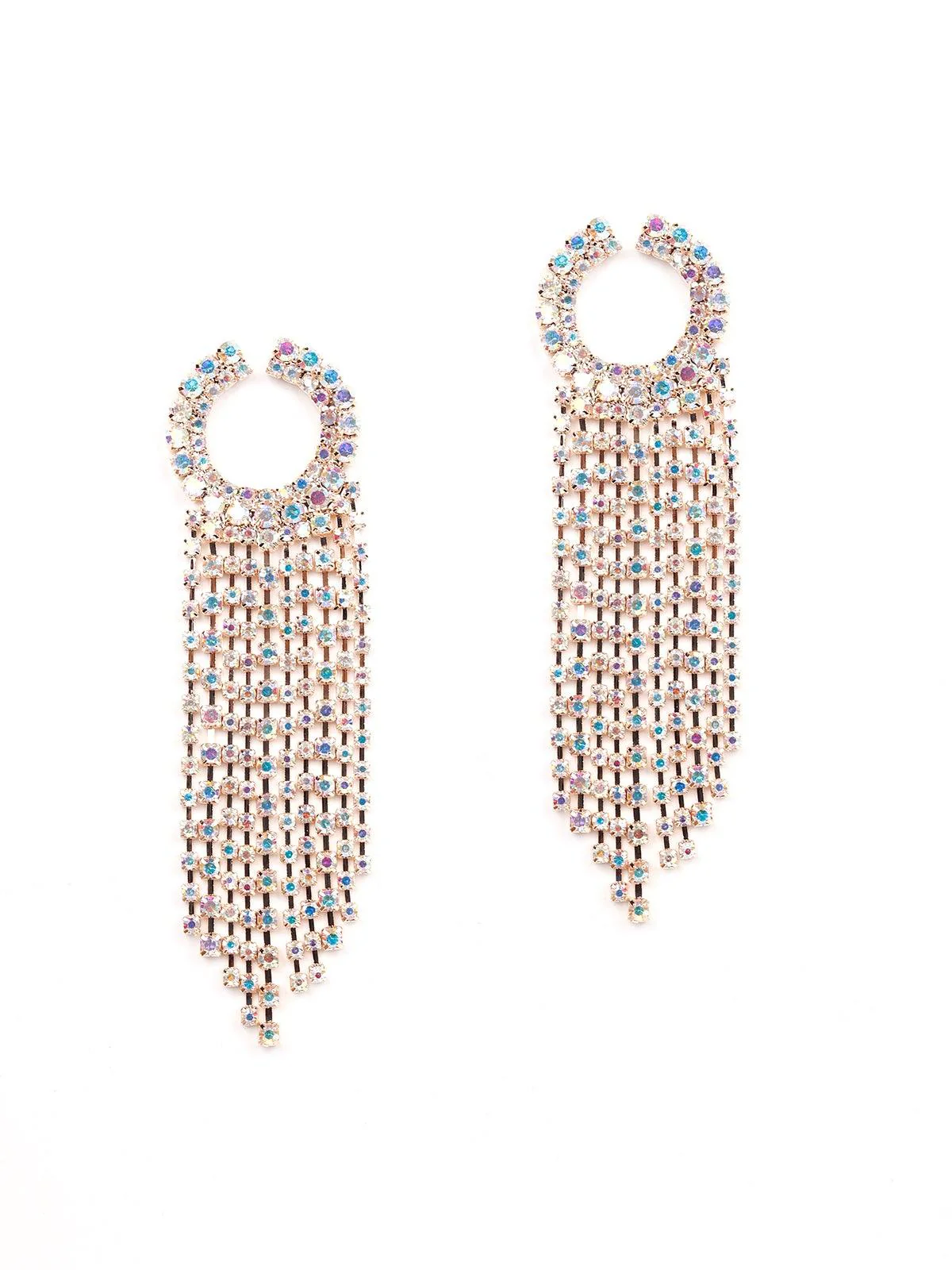 Odette Women Gold Metal Earring - Image 3
