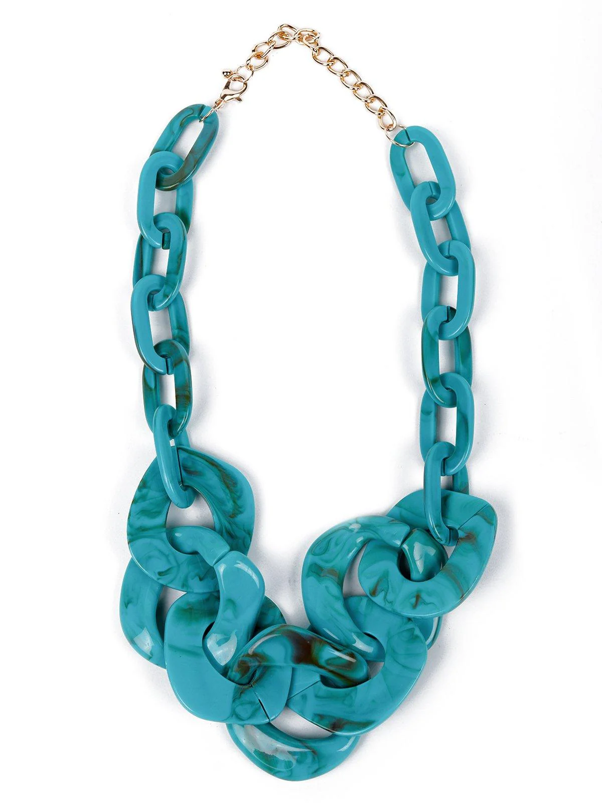 Odette Women Blue Metal Necklace - Image 3