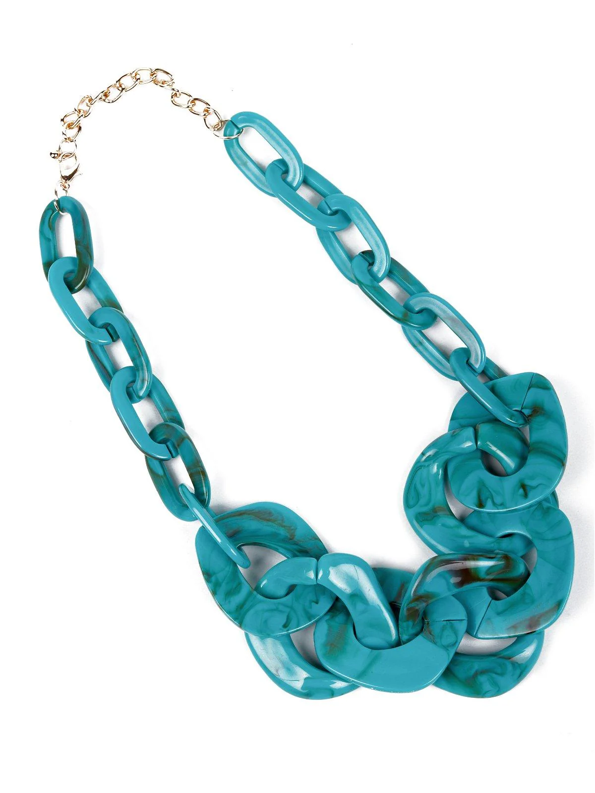 Odette Women Blue Metal Necklace - Image 4