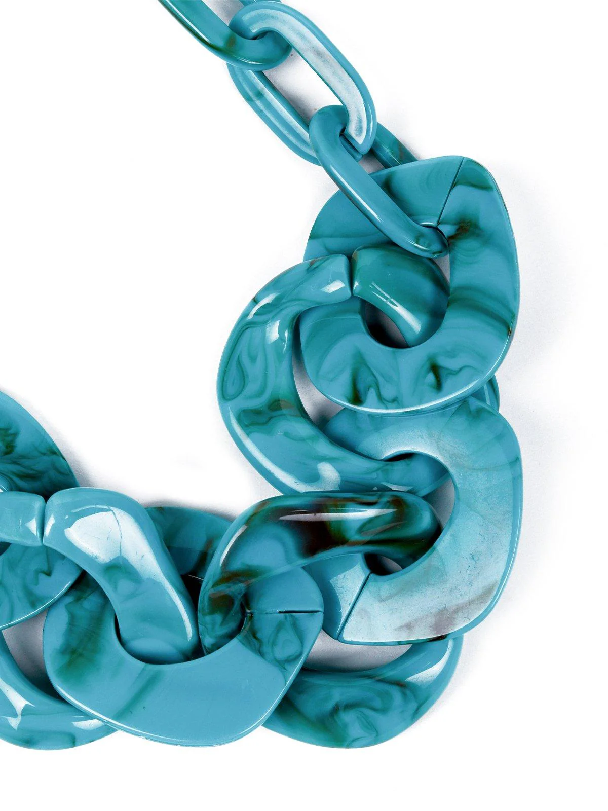 Odette Women Blue Metal Necklace - Image 5
