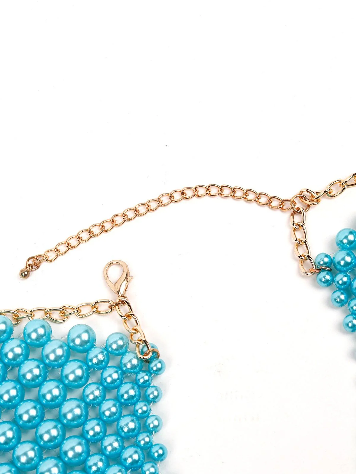 Odette Women Blue Metal Necklace - Image 5