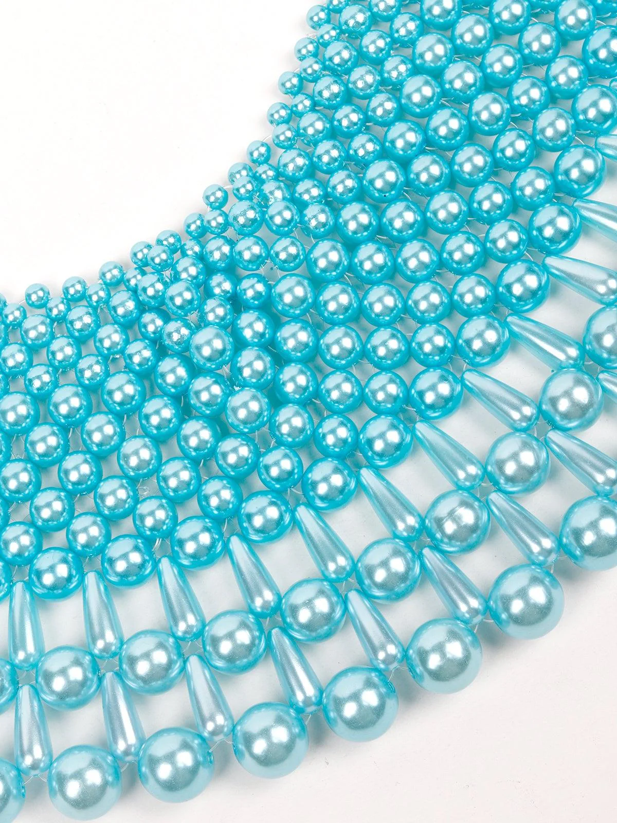 Odette Women Blue Metal Necklace - Image 6