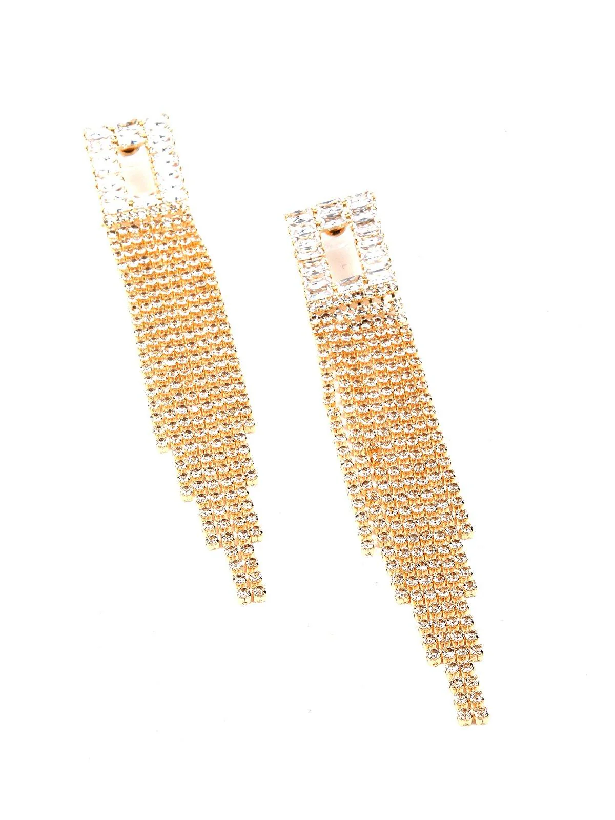 Odette Women Gold Metal Earrings. - Image 5