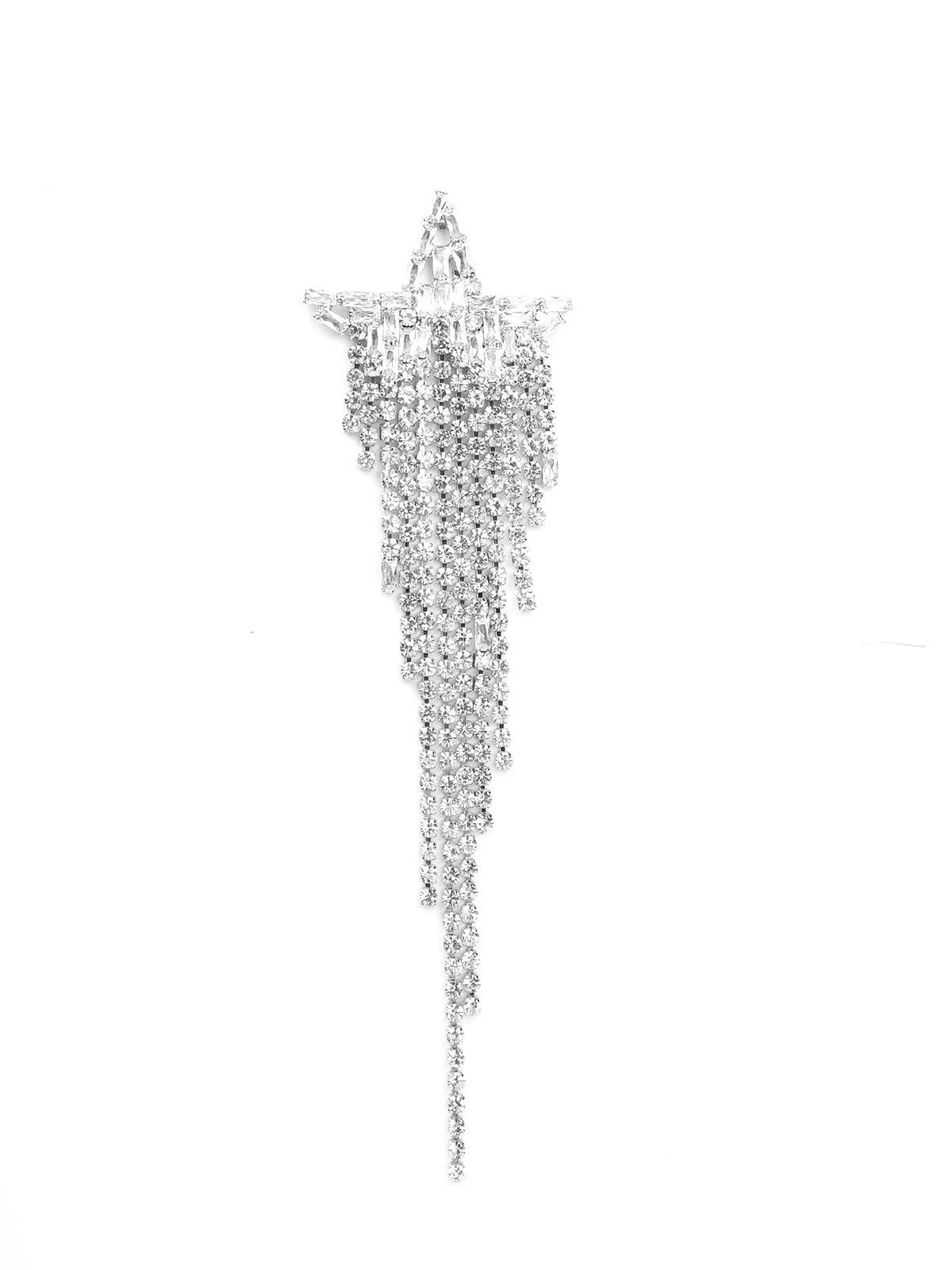 Odette Women Silver Metal Earrings - Image 4