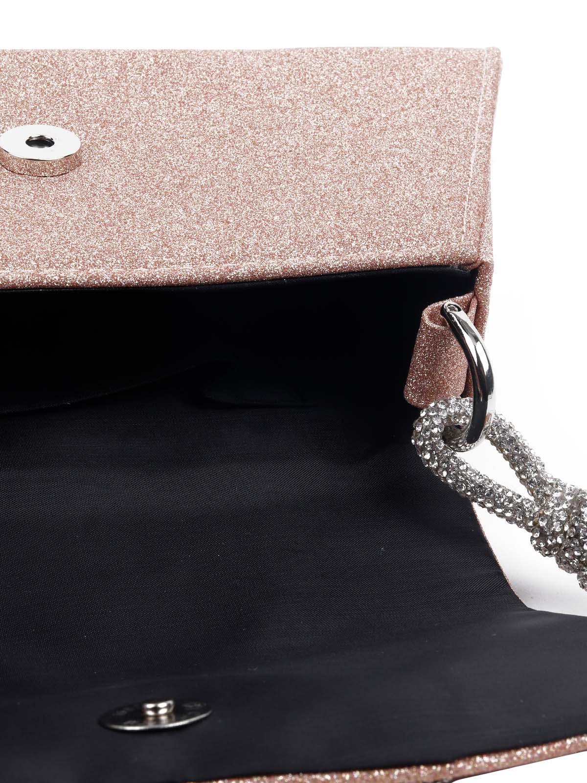 Odette Women Statement Gold Rose Colored Clutch Bag - Image 7