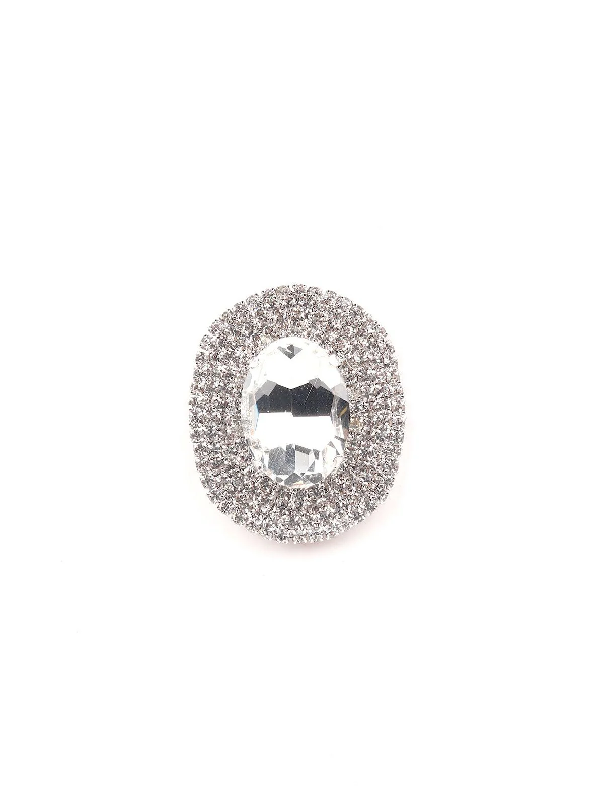 Odette Women Silver Metal Earrings - Image 4
