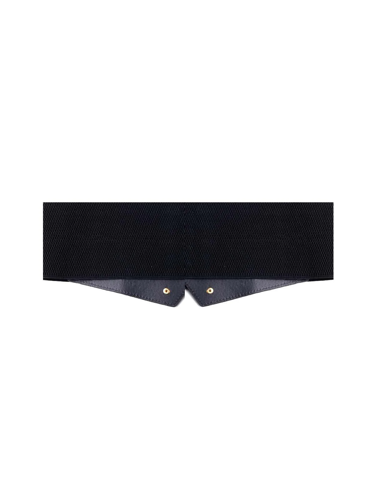 Odette Women Stunning Black Gold Broad Adjustable Belt - Image 5