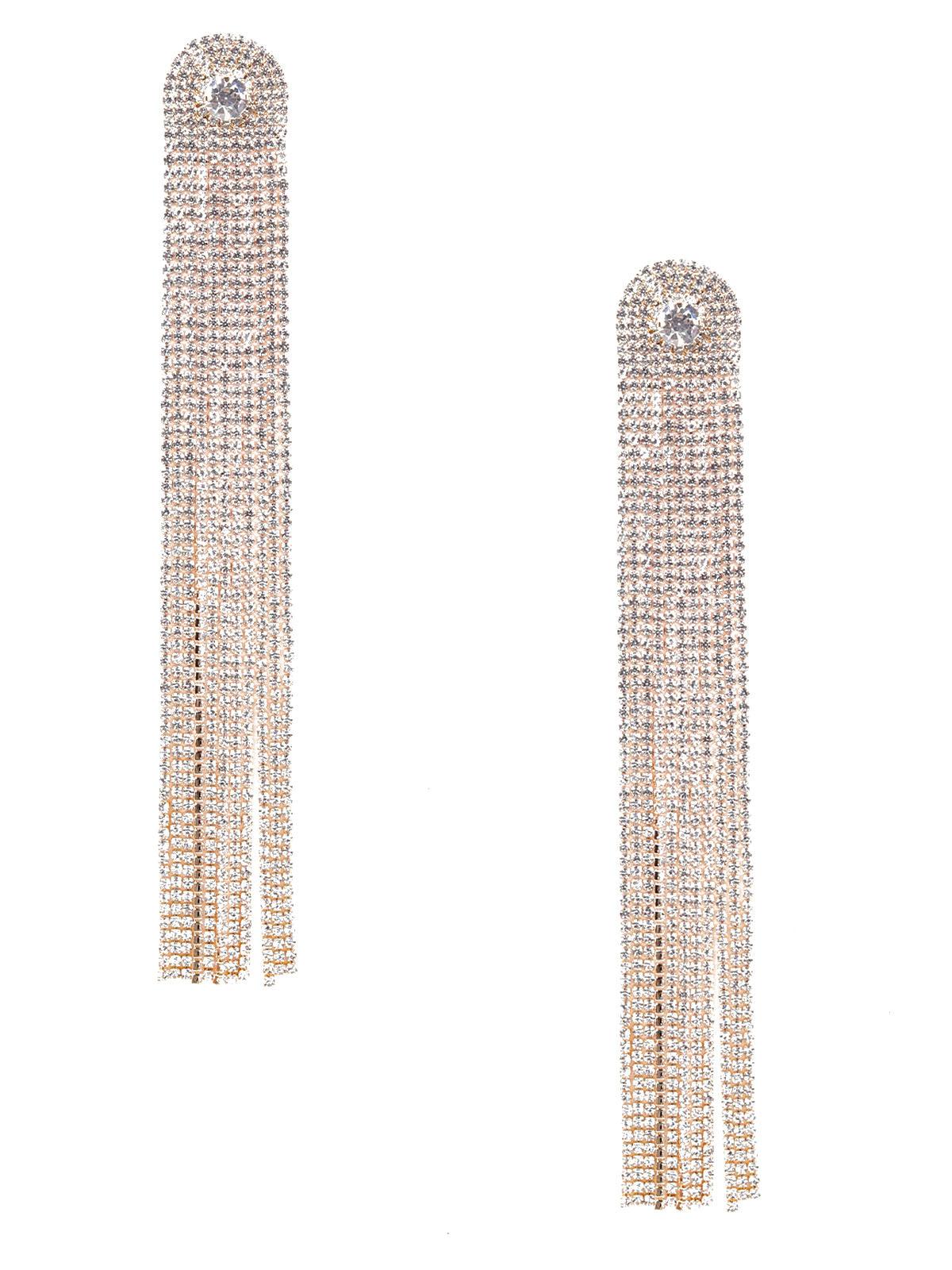 Odette Women Gold-Tone Metal Earrings - Image 3