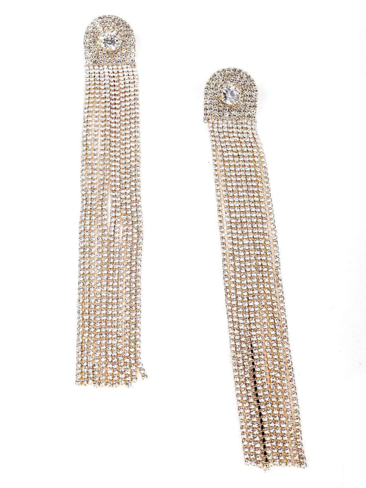 Odette Women Gold-Tone Metal Earrings - Image 4