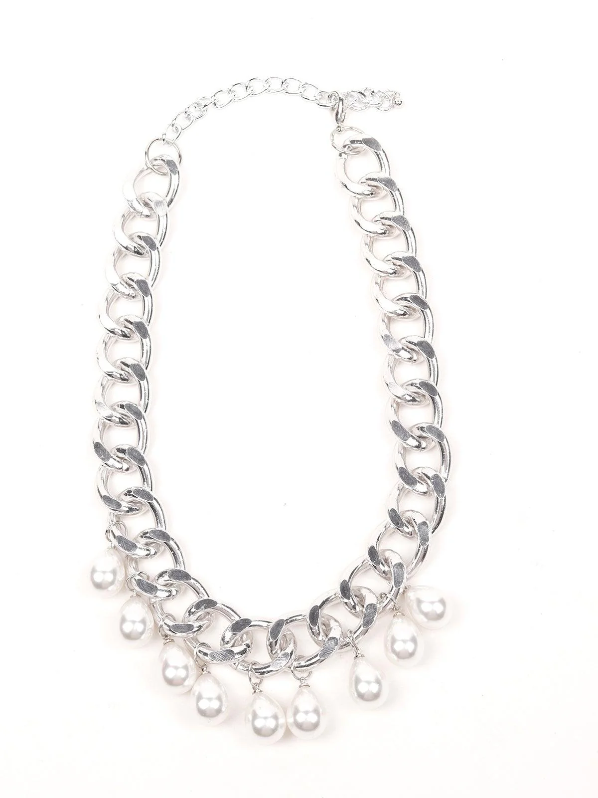 Odette Women Silver Metal Chain - Image 3