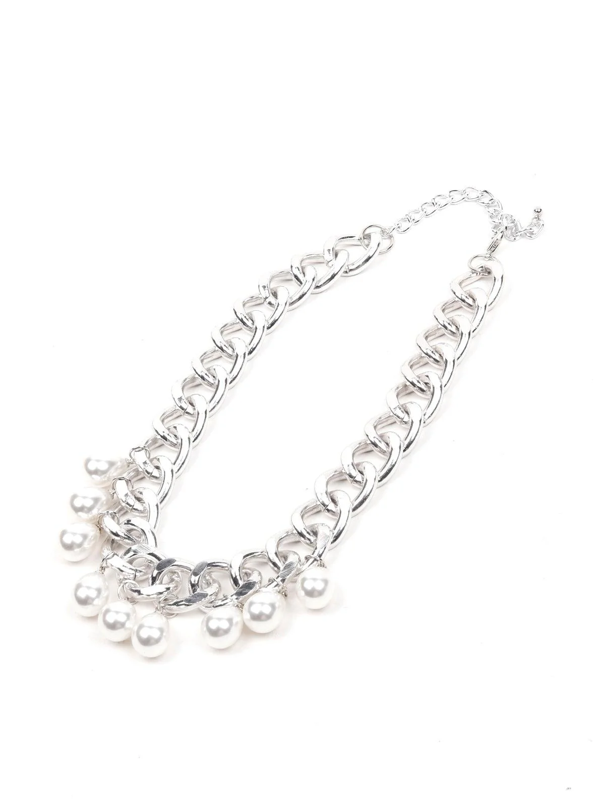 Odette Women Silver Metal Chain - Image 4