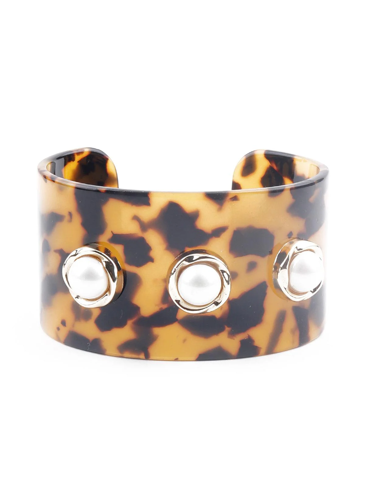 Odette Women Stunning Multicolor Printed Bracelet - Image 3