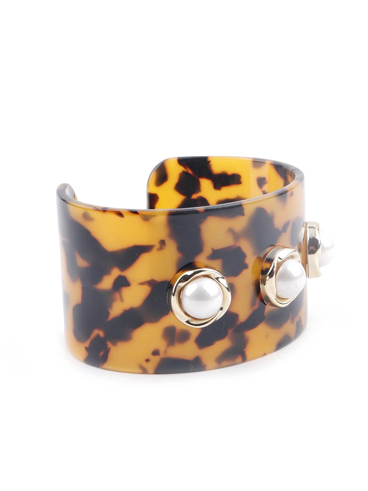 Odette Women Stunning Multicolor Printed Bracelet - Image 4