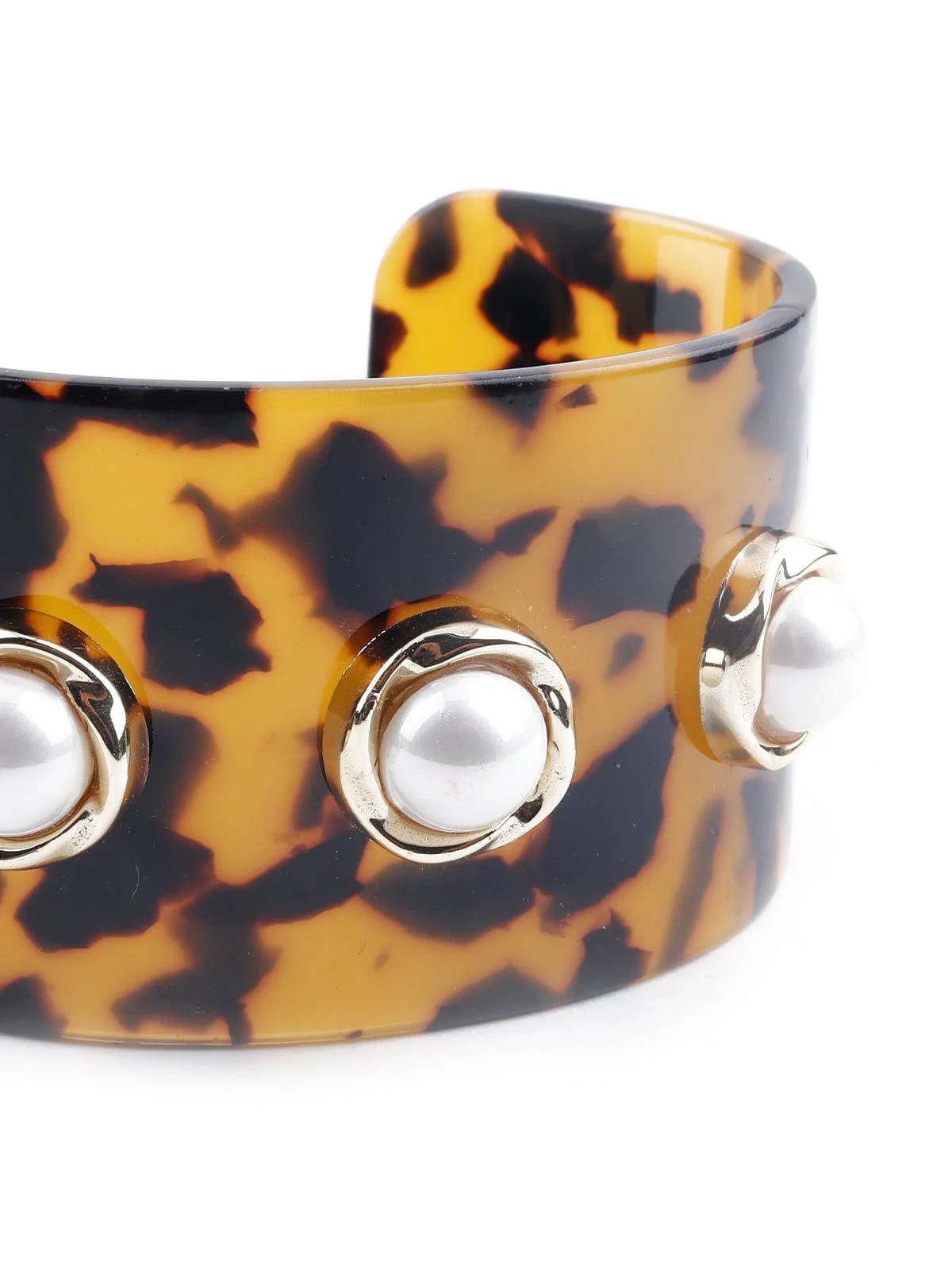 Odette Women Stunning Multicolor Printed Bracelet - Image 5