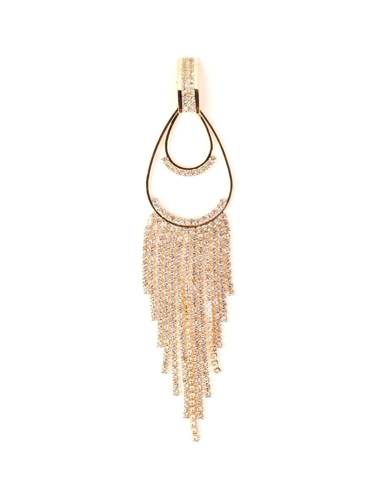 Odette Women Gold Metal Earrings - Image 4
