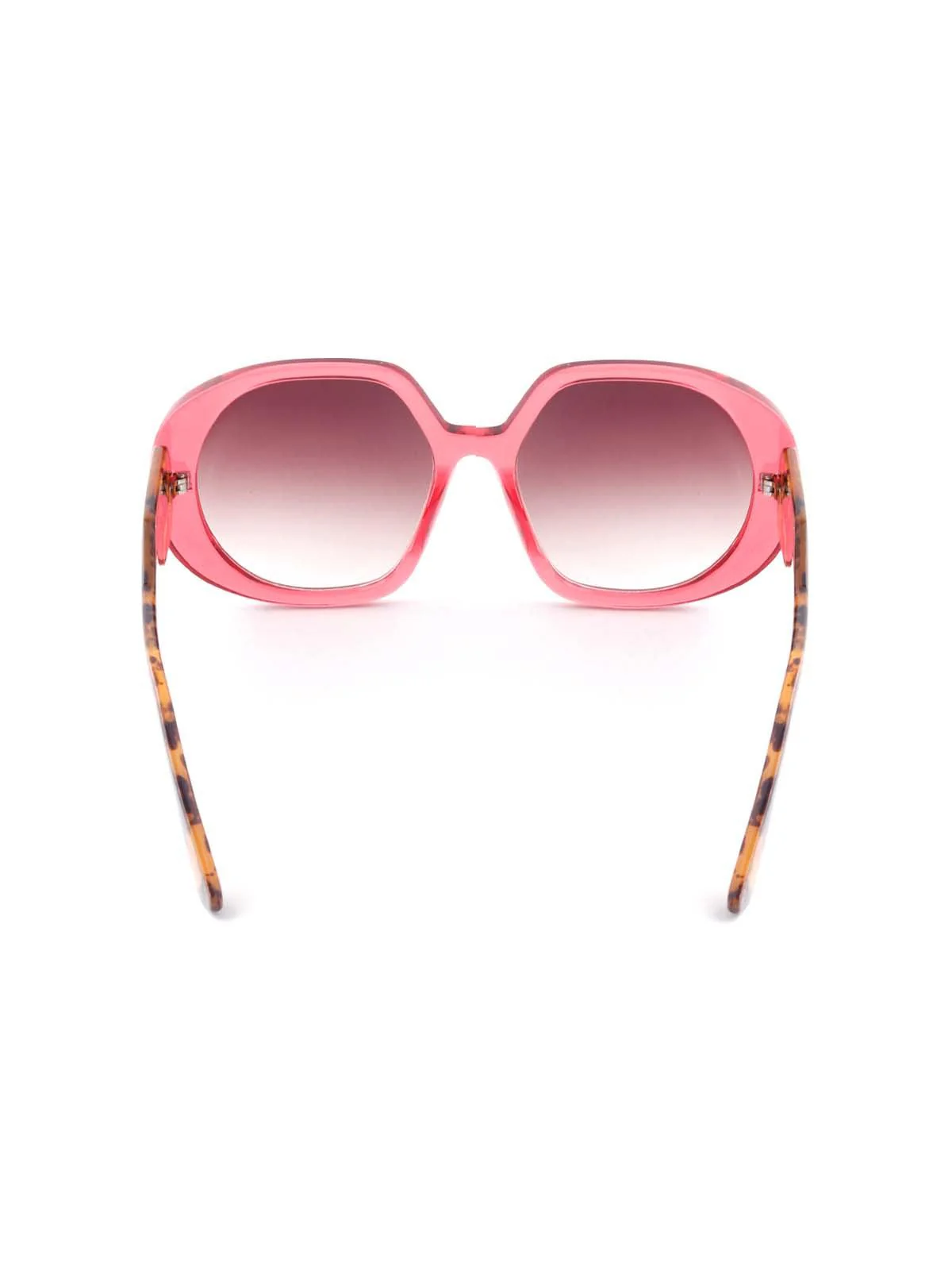 Odette Women Super Stylish Pink-Tinted Sunglasses - Image 6