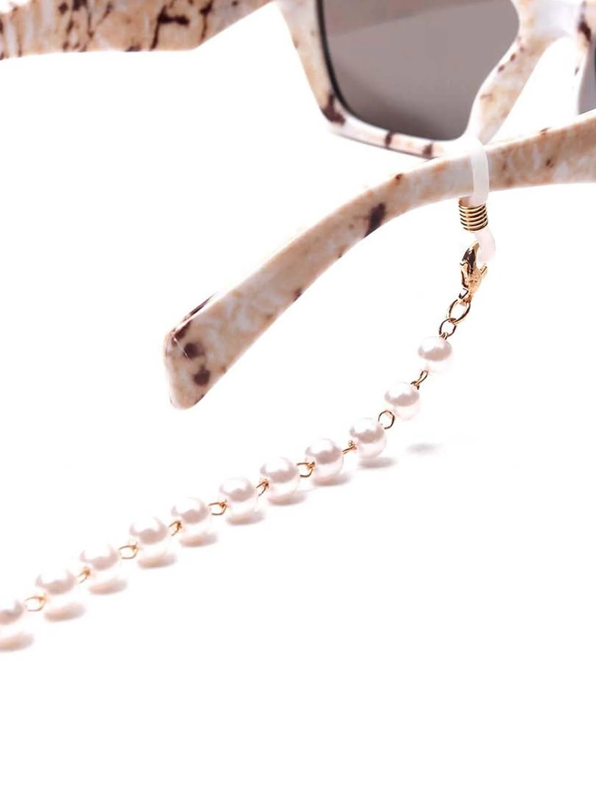 Odette Women Chic Gold Tone Stunning Sunglasses Chain - Image 4