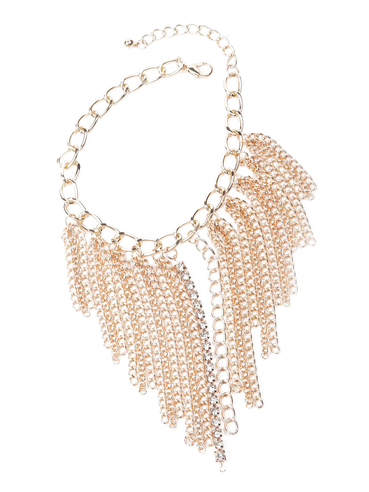 Odette Women Gold Metal Necklace - Image 3