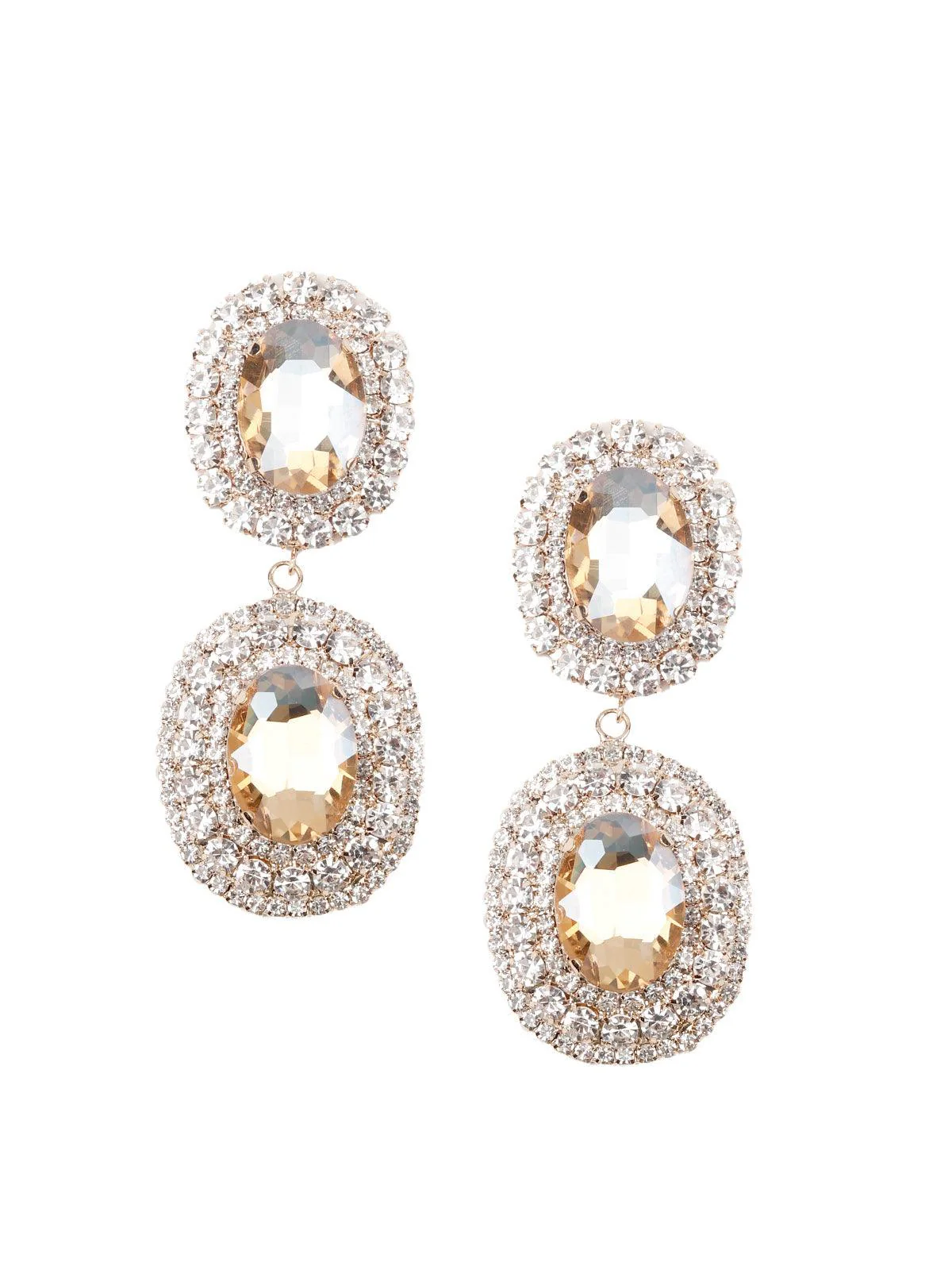 Odette Women Silver Metal Earrings - Image 3