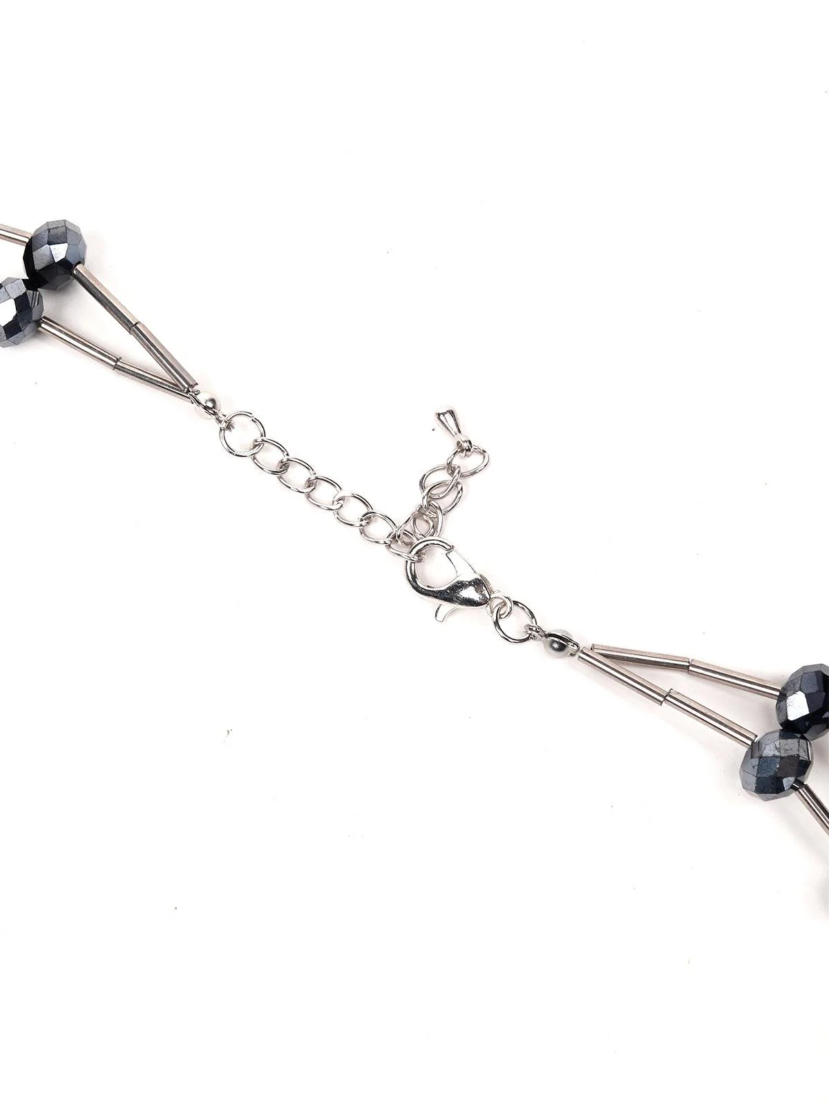 Odette Women Black Metal Necklace - Image 6