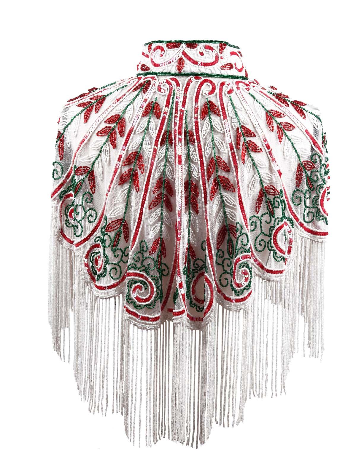 Odette Women The Grand Beaded Cape - Image 6