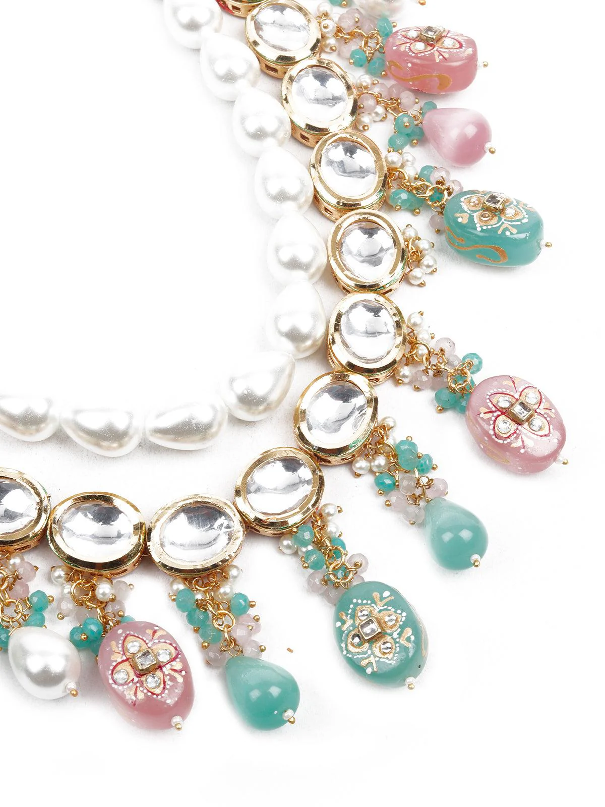 Odette Women The Pearly Grandeur Necklace Set - Image 3