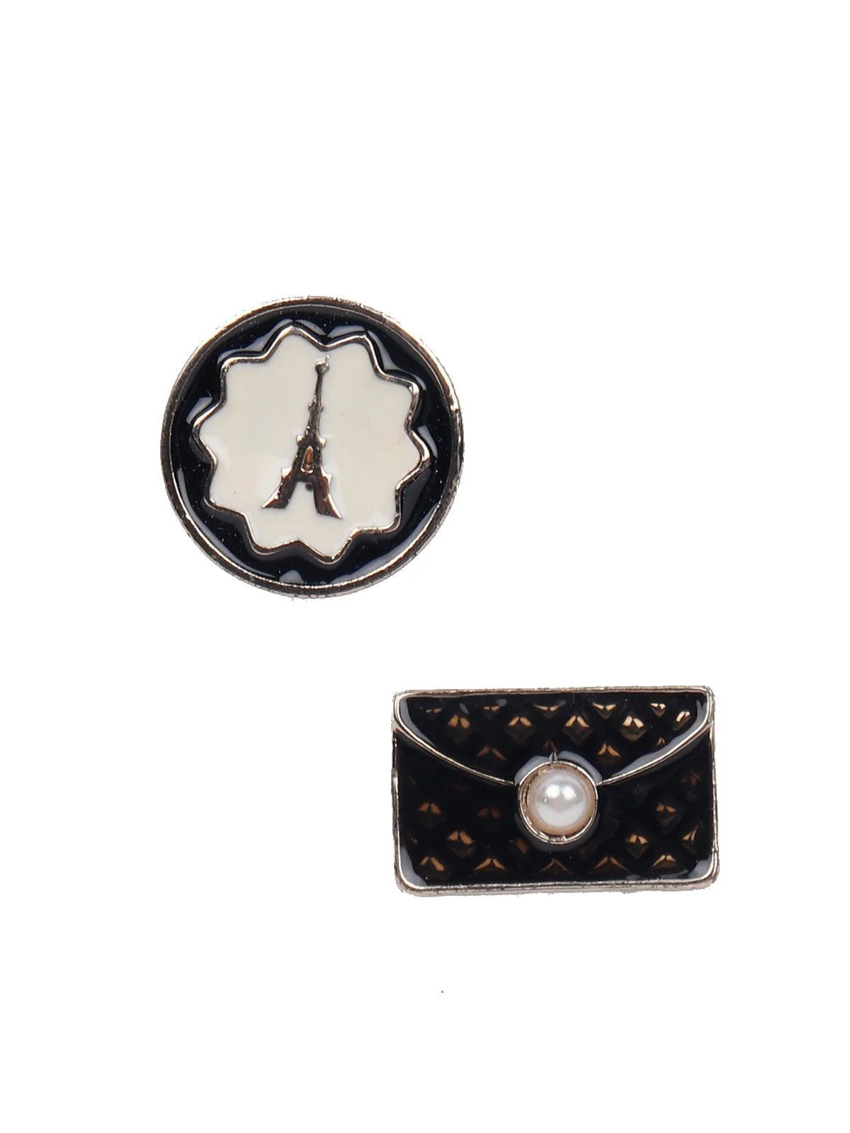 Odette Women The Ultimate Eiffel Tower Charmed Brooch - Image 2