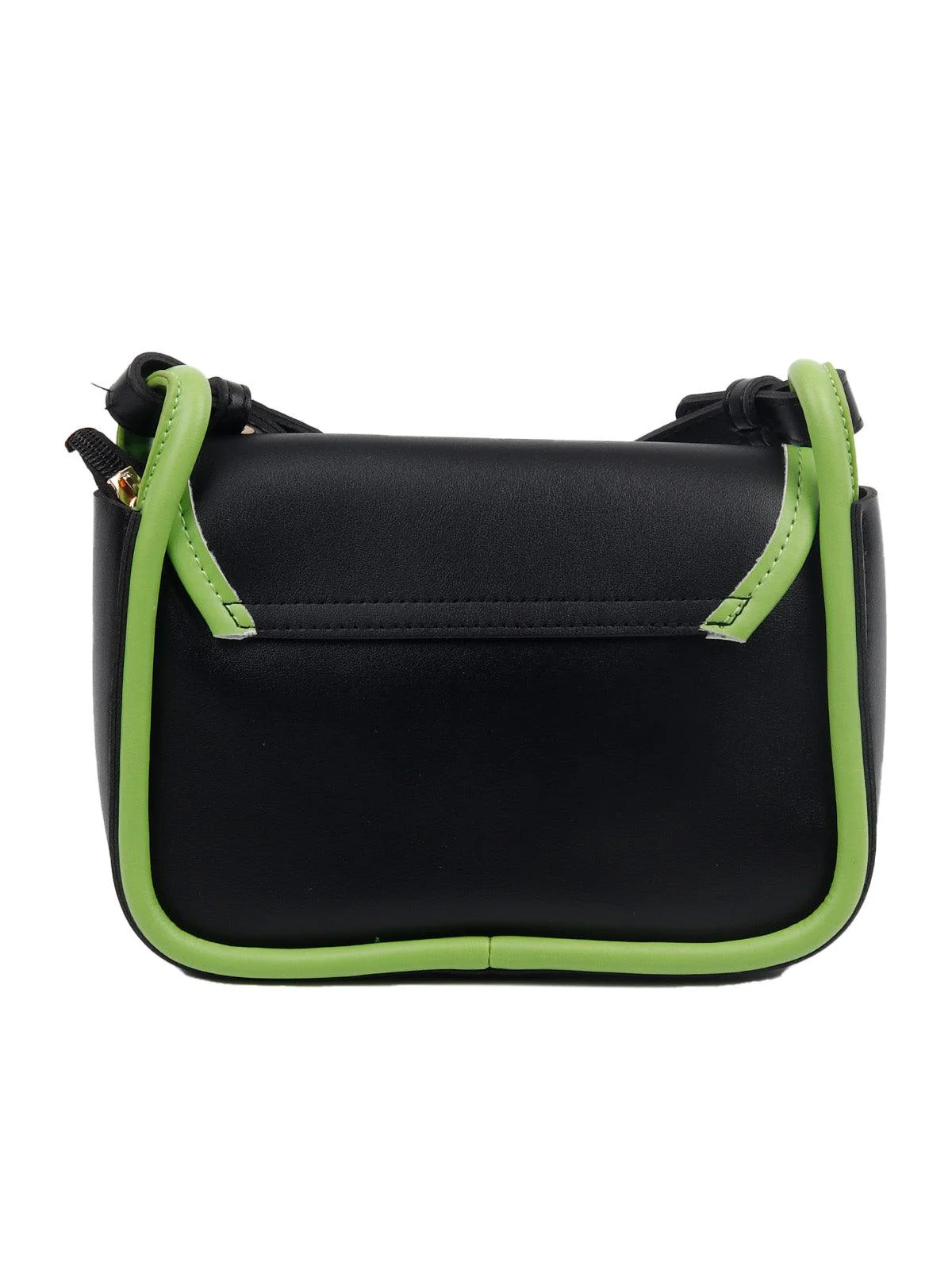 Odette Women The Very Smart Green And Black Clutch Bag - Image 6