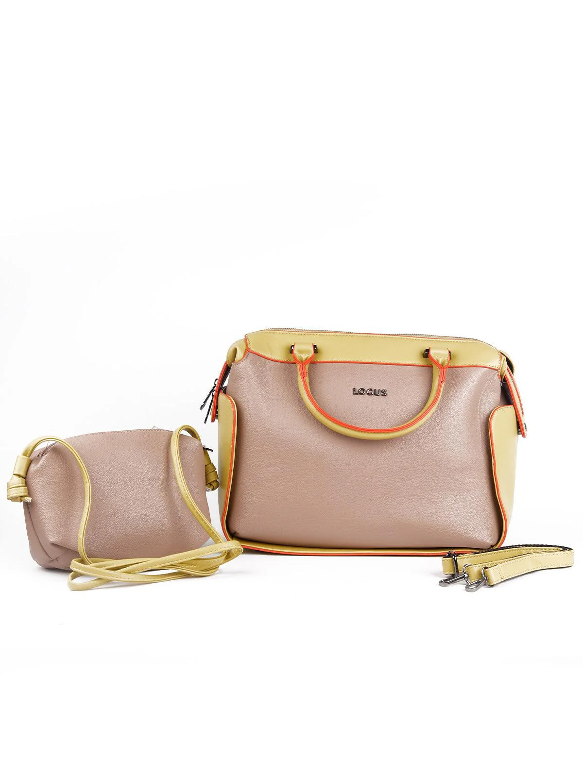 Odette Women The Very Smart Mustard Colored Handbag - Image 3